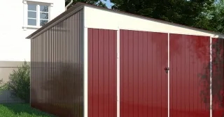 Сарай из труб в Гусь-Хрустальном от 41272 рублей - строительство сараев из труб и профнастила