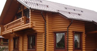 Строительство дома из оцилиндрованного бревна в Гусь-Хрустальном - от 134134 рублей
