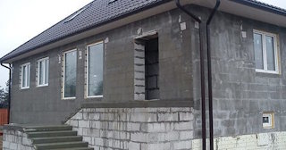 Фасад из газобетона для дома в Гусь-Хрустальном - Строй-Гсь, качественная отделка от 2064 руб.