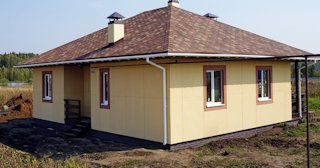 Одноэтажный дом из панелей под ключ в Гусь-Хрустальном - Строй-Гсь от 134134 рублей